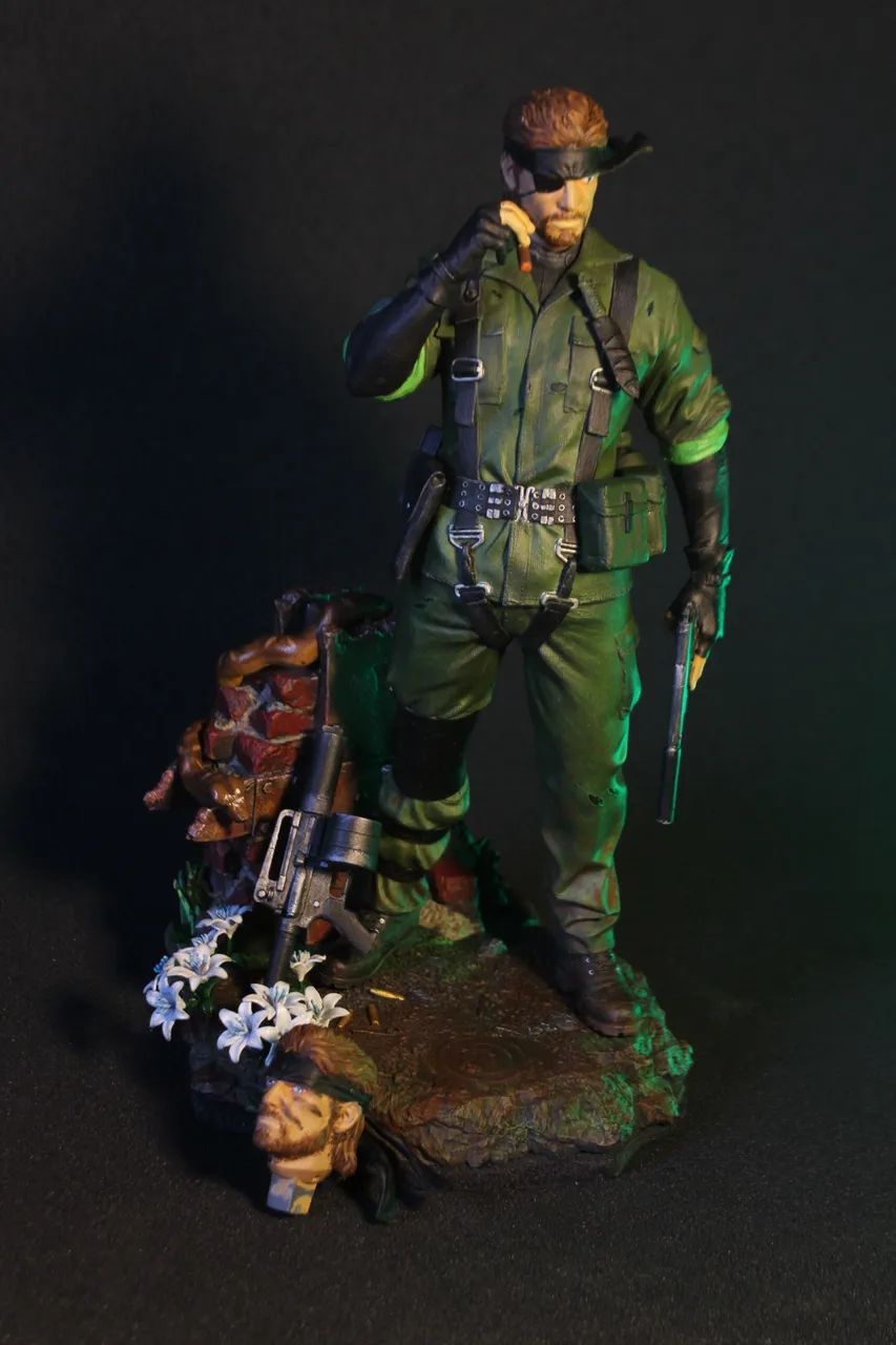 Boneco de Metal Gear Solid, Big Boss, action figure colecionável  - Foto 2