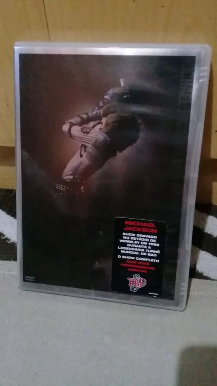 DVD Michael Jackson Live Até Wembley 1988