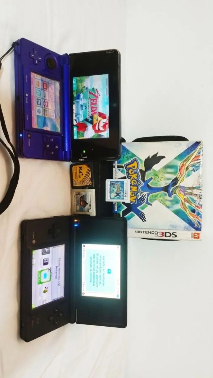COMBO NINTENDO 3DS E DSI + JOGOS