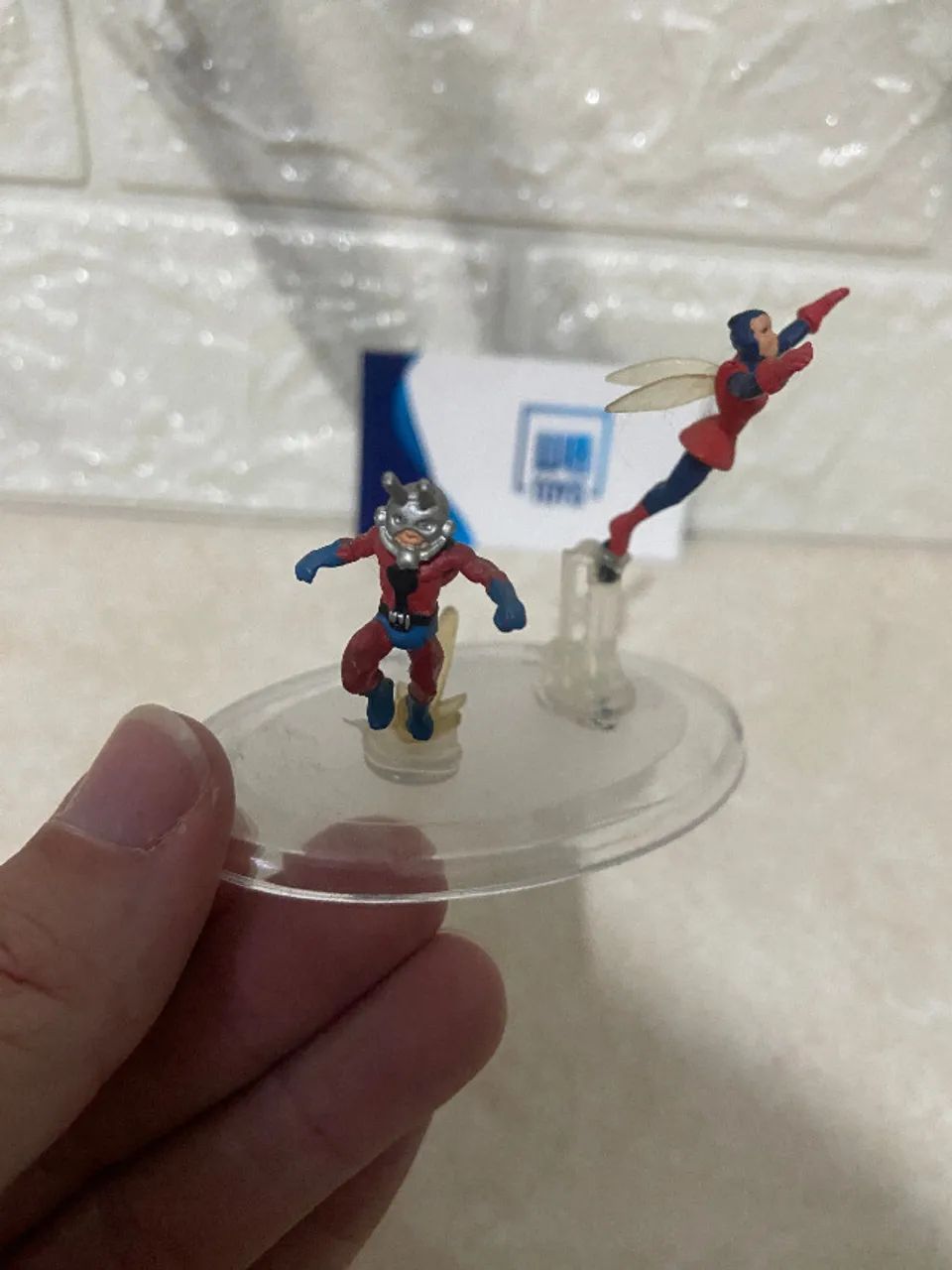 Homem formiga e Vespa heroclix compatível com marvel legends - Foto 5