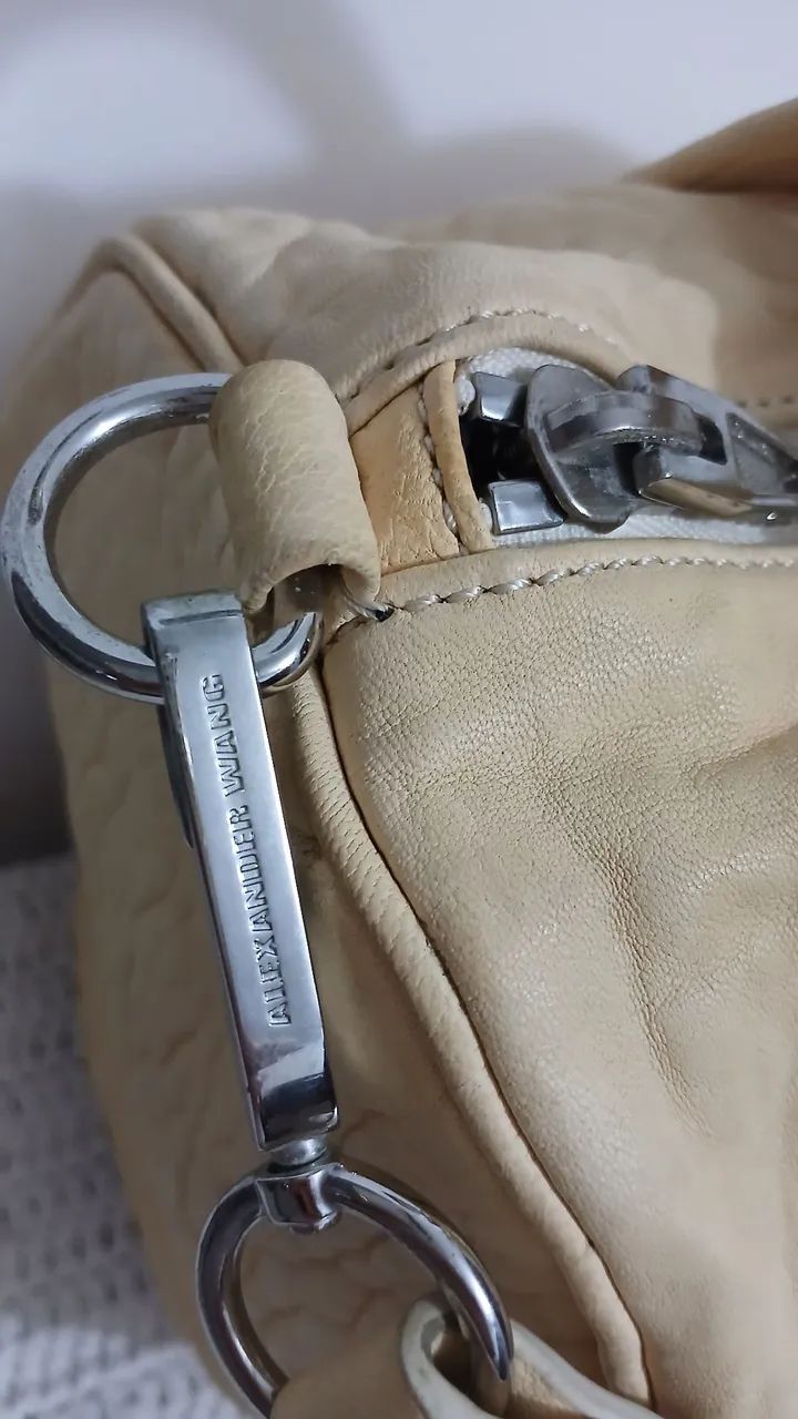 Bolsa de couro Alexander Wang modelo Rocco  - Foto 3