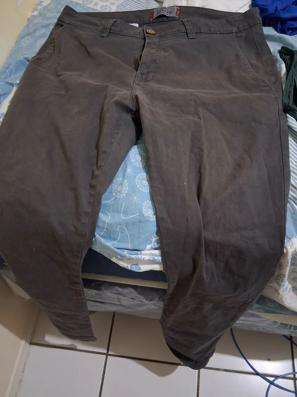 Calça skyler 42 cinza - Foto 2