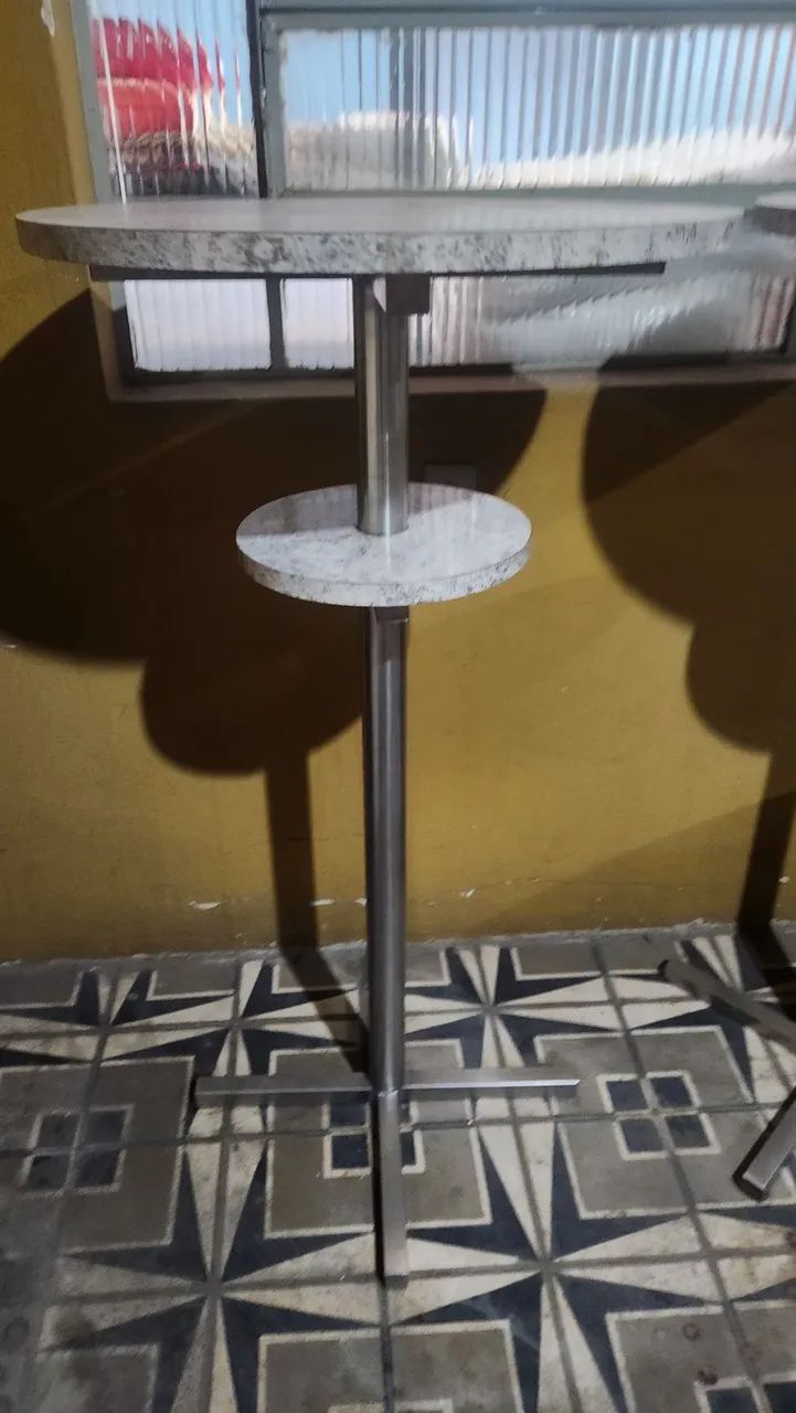 Mesa bistro aço inox - Foto 2