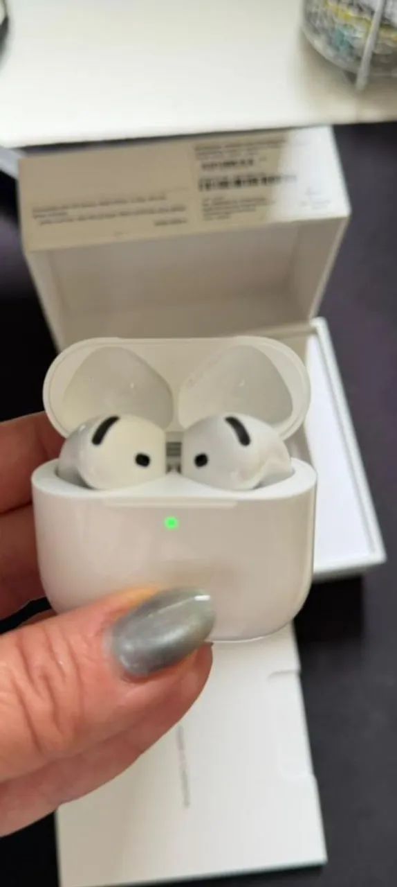 AirPods 4 (ANC) Modelo A3055 com garantia até agosto 2026 - Foto 2