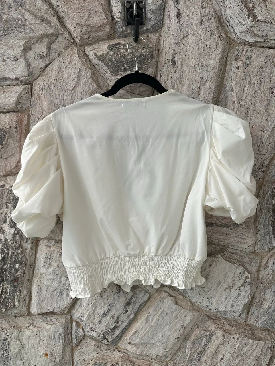Blusa mangas bufantes - M - Foto 5