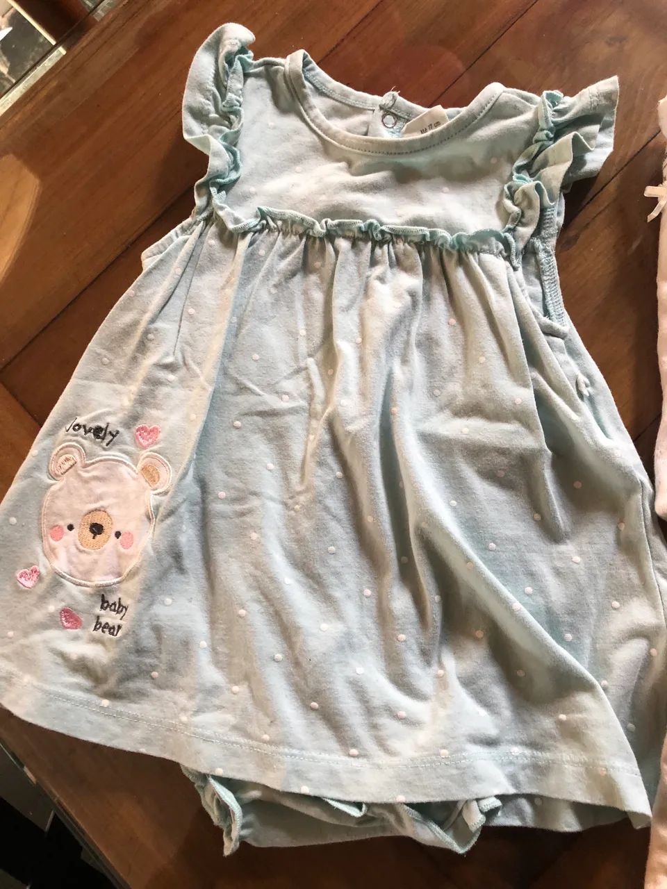 Kit 3 peças roupa bebê menina - Foto 2