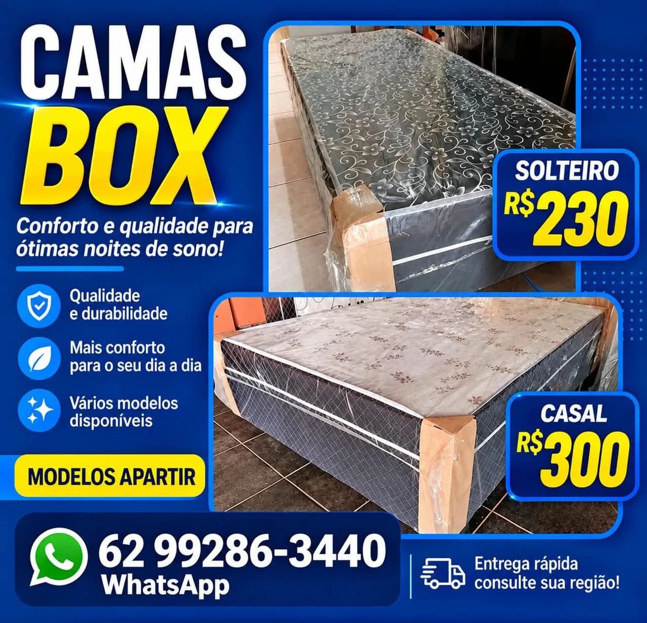 Camas box e colchões - Foto 3