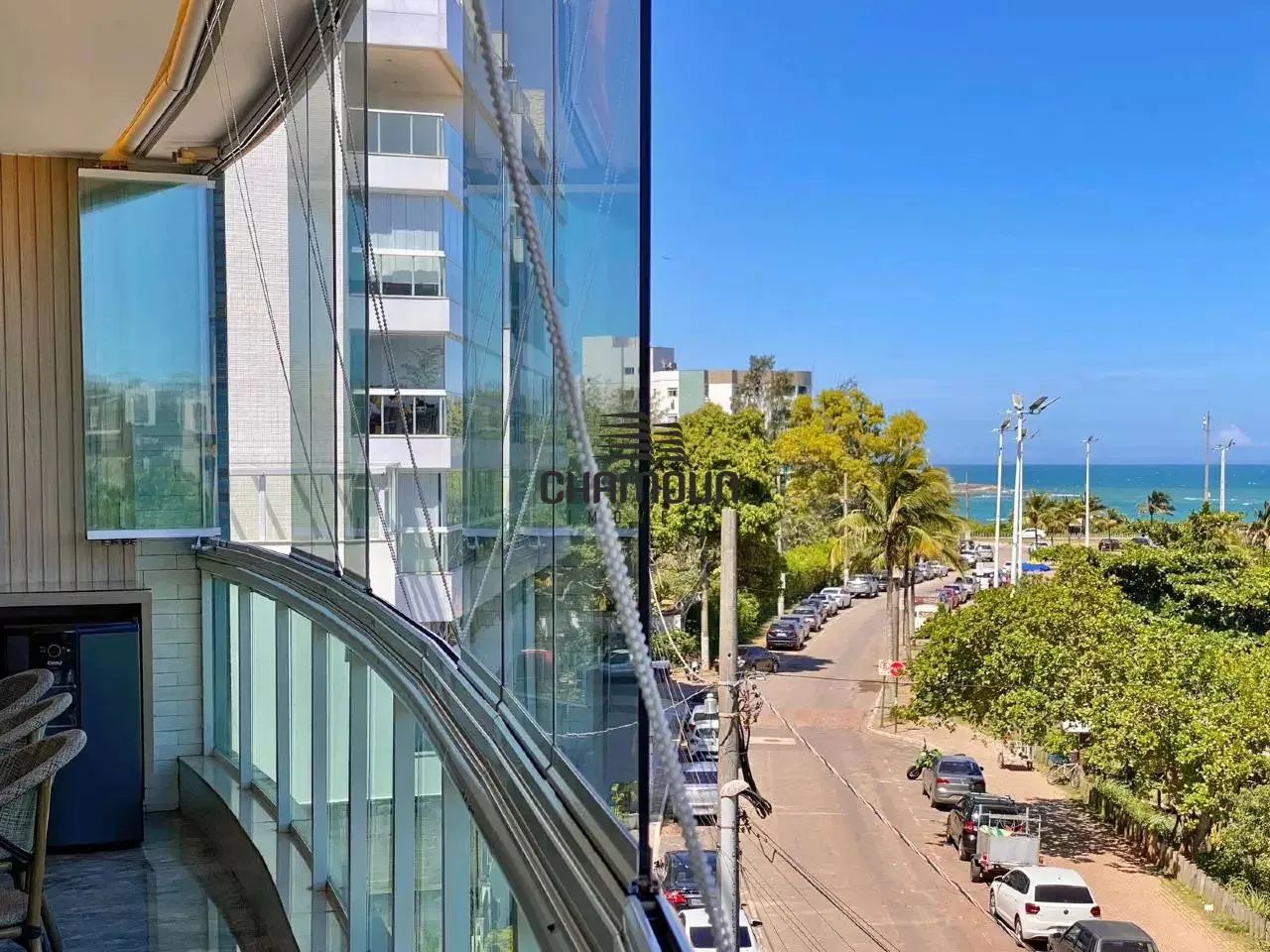 Apartamento frente mar praia da Bacutia 