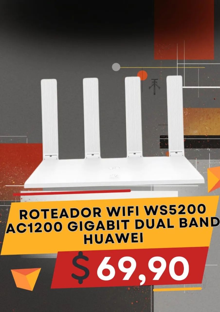 LOTE COM 30 UNIDADE ROTEADOR HUAWEI WS5200