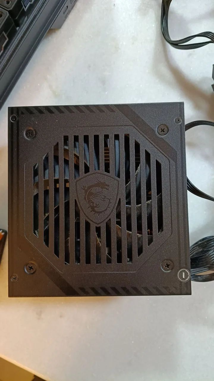 Fonte Msi Mag 650w Usado 7 meses  - Foto 4
