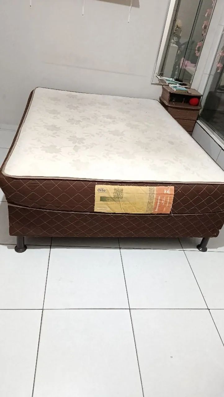 Cama box de casal com colchão  - Foto 2