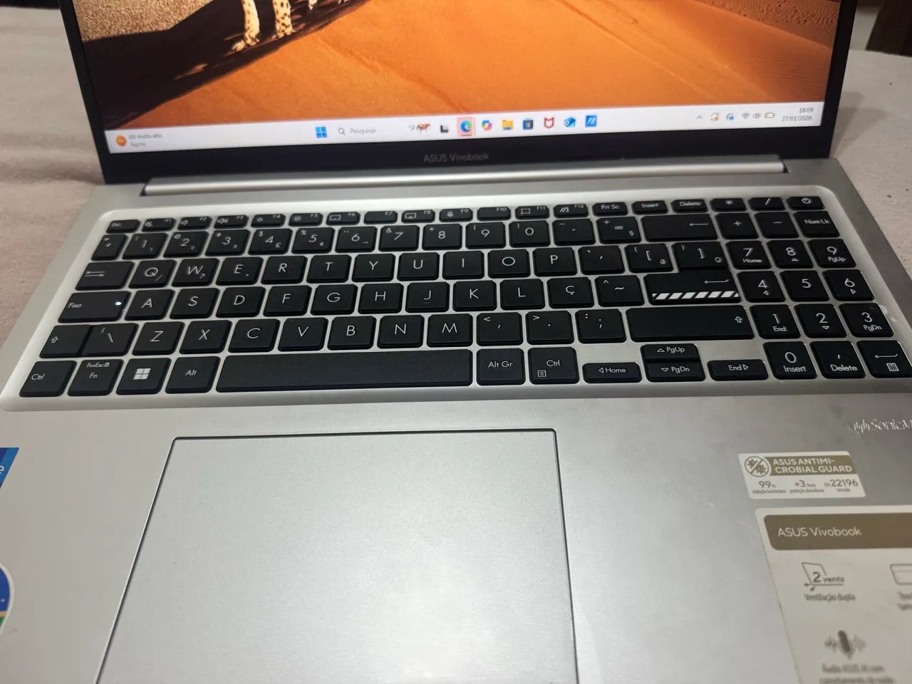 Vendo notebook Asus Vivobook Intel core i7 - Foto 2