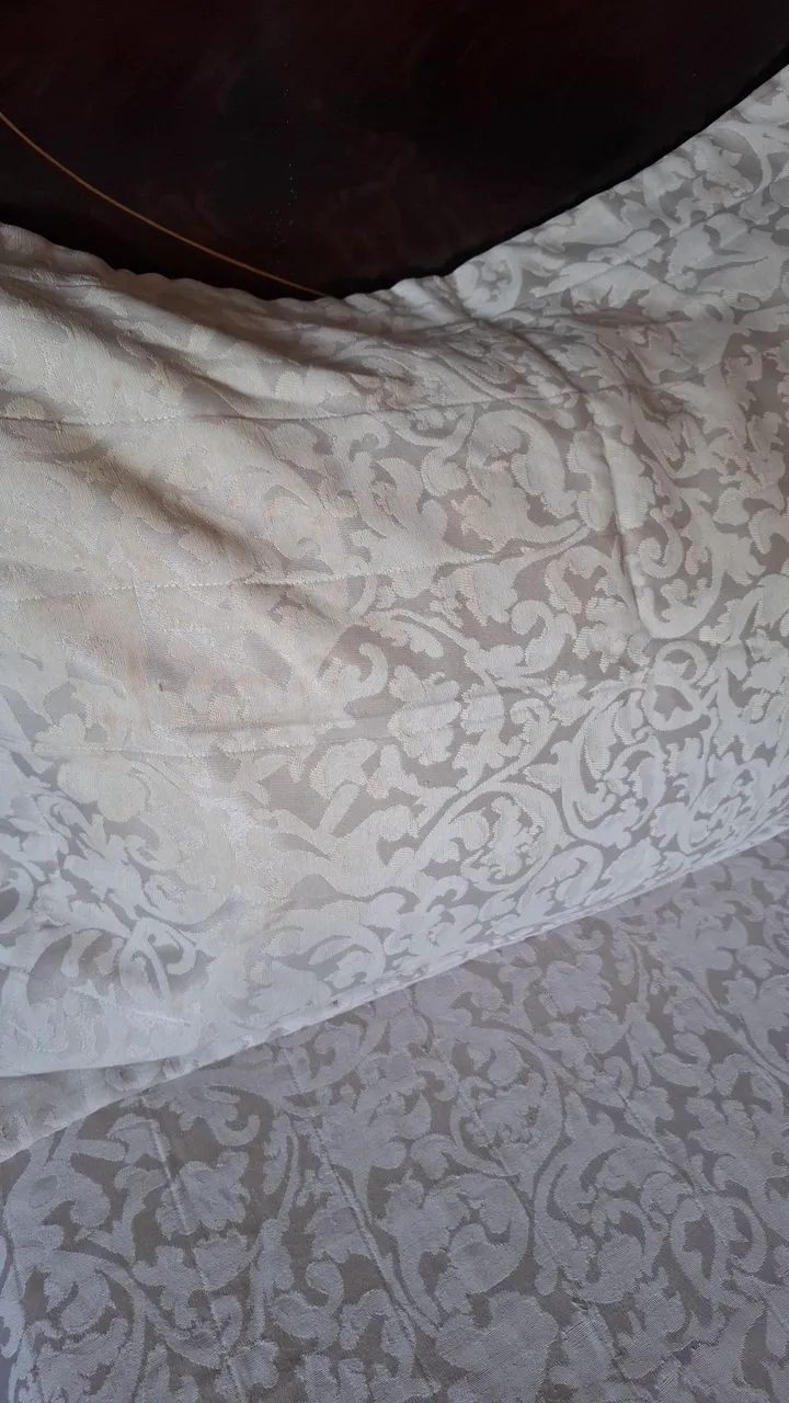 Colcha de casal com duas fronhas, tecido de cetim devo?é - Foto 4