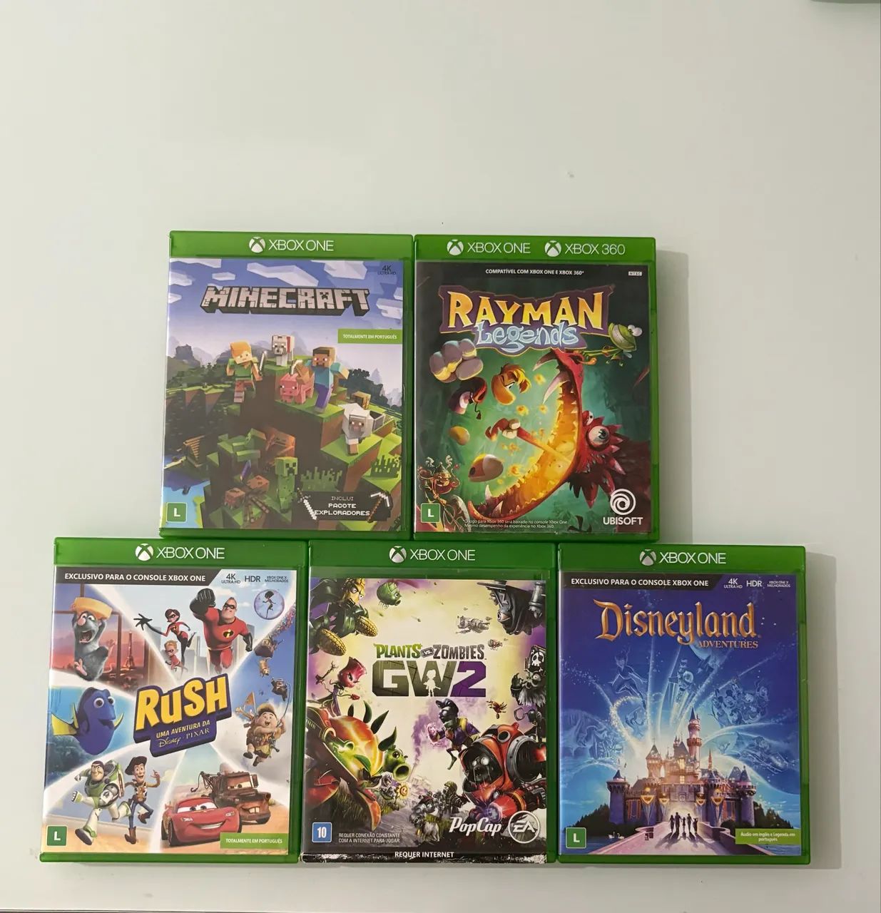 Kit Com 5 Jogos Infantis Originais Semi-Novos Para Xbox One - Foto 3