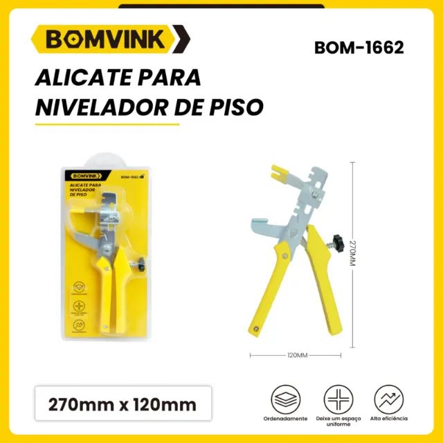 Alicate para nivelador de piso BOM-1662 BOMVINK