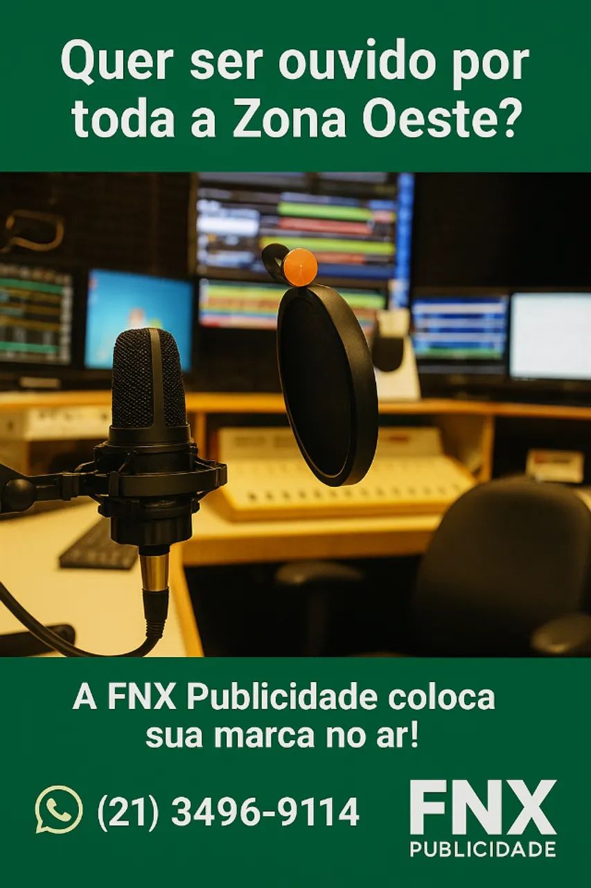 Propaganda Anuncie Rádio Campo Grande Guaratiba  Zona Oeste RJ
