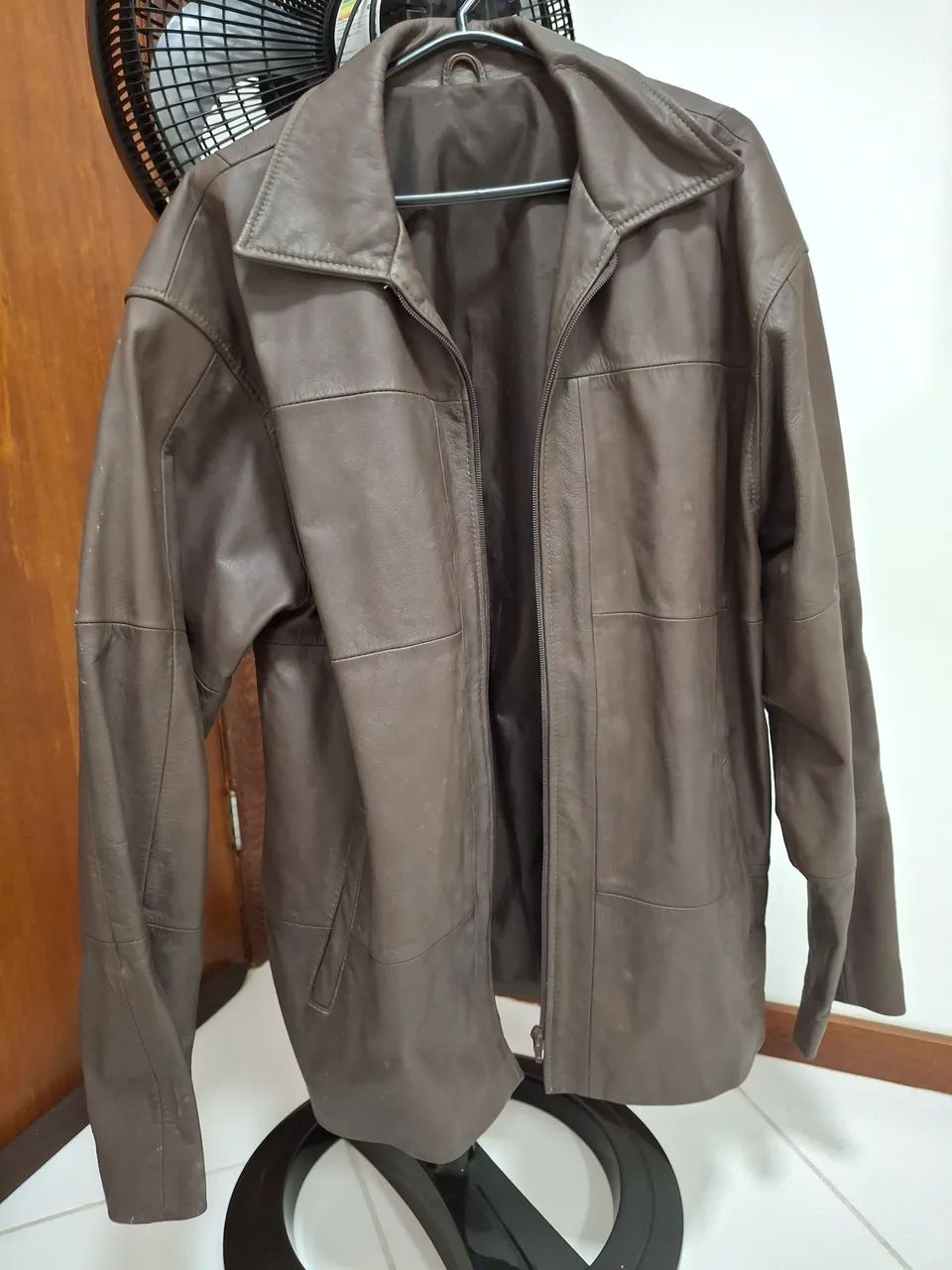 Jaqueta de Couro Masculina
