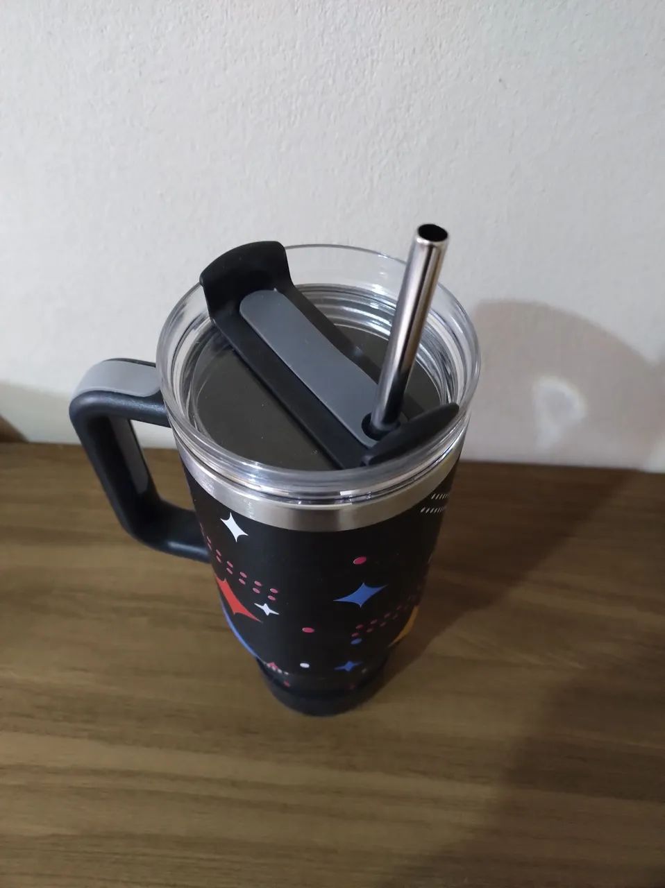 Copo Térmico com Canudo 1200ml - Foto 3