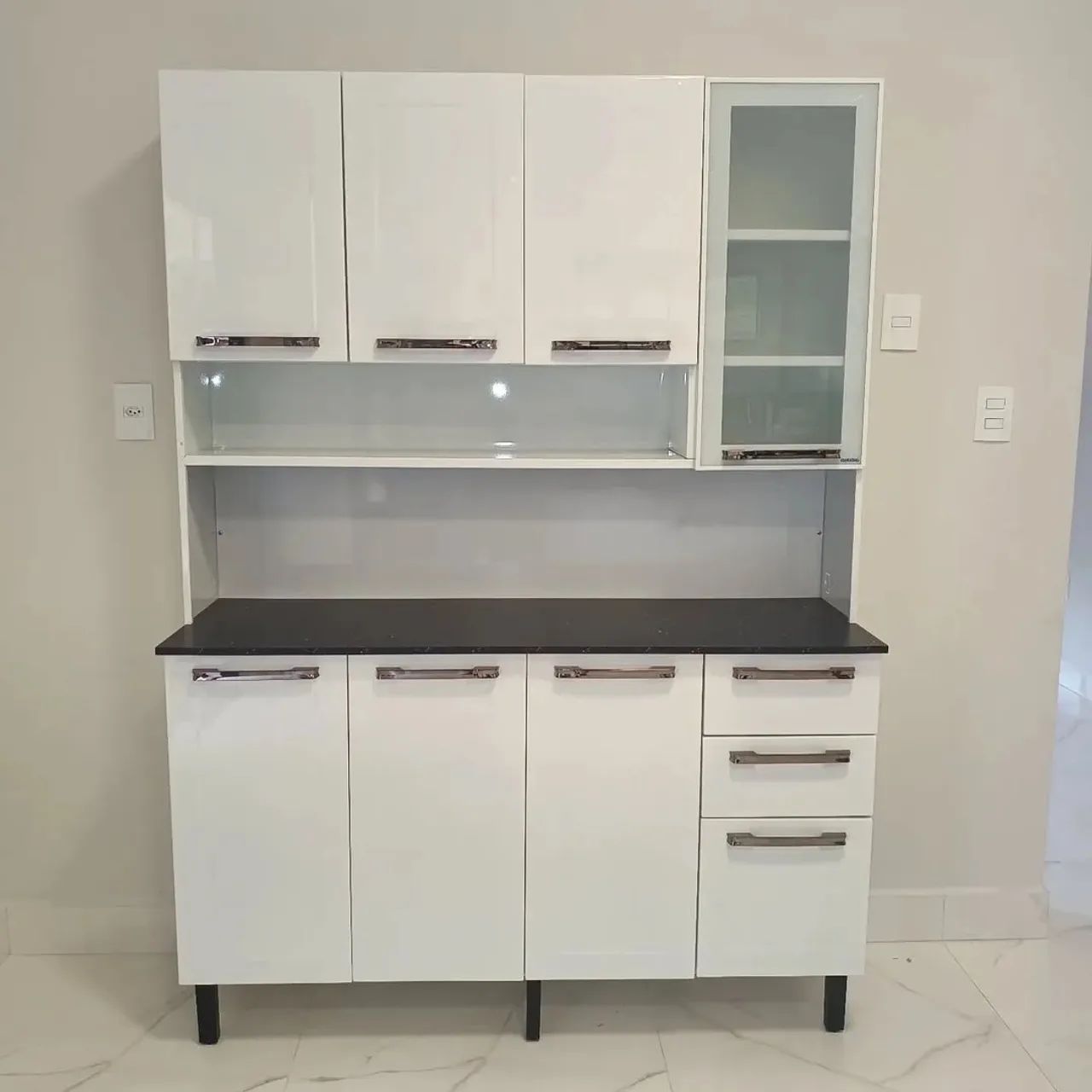 KIT COZINHA FLORENÇA 1.40m DE AÇO 