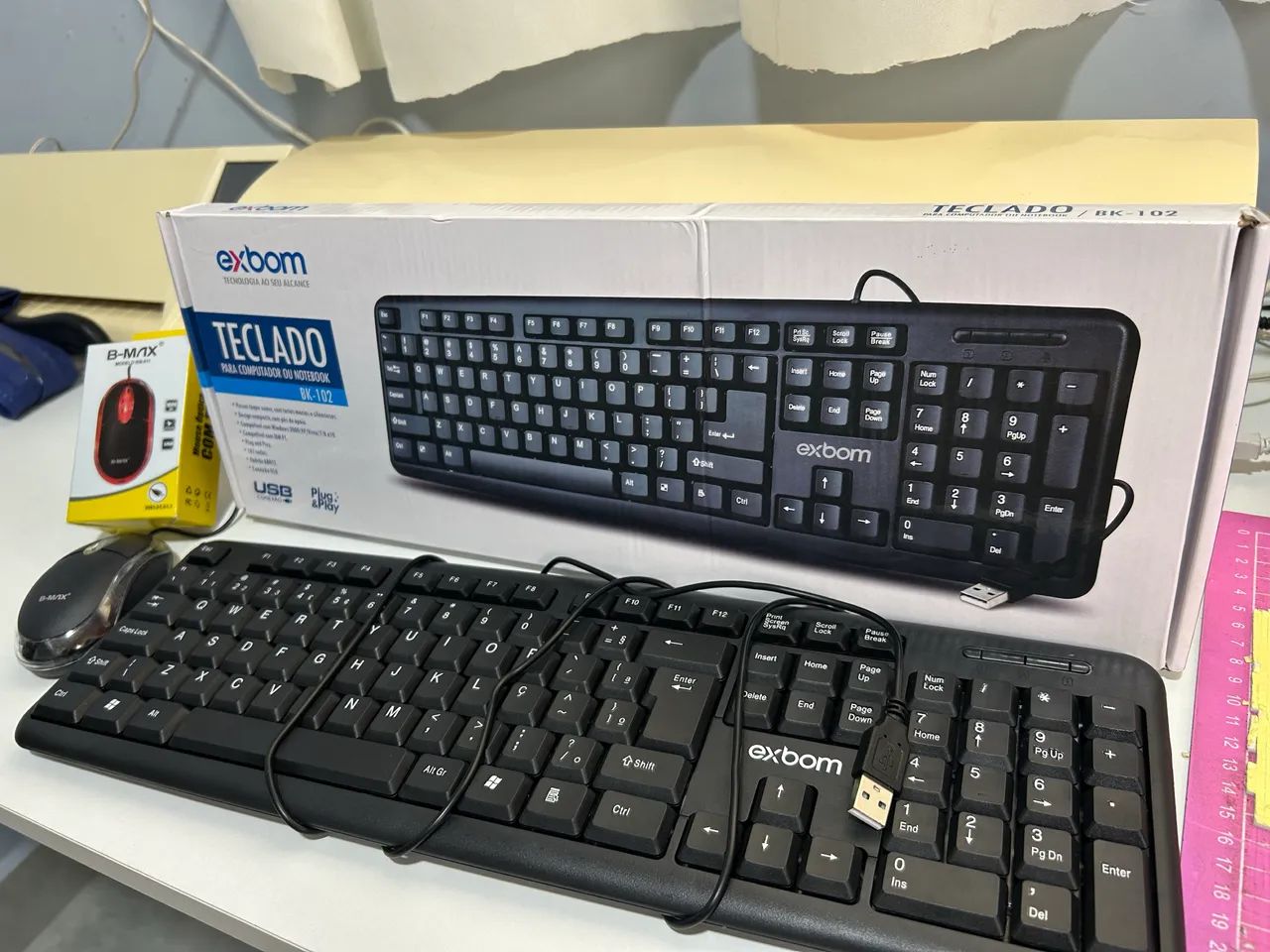 MOUSE E TECLADO NOVOS