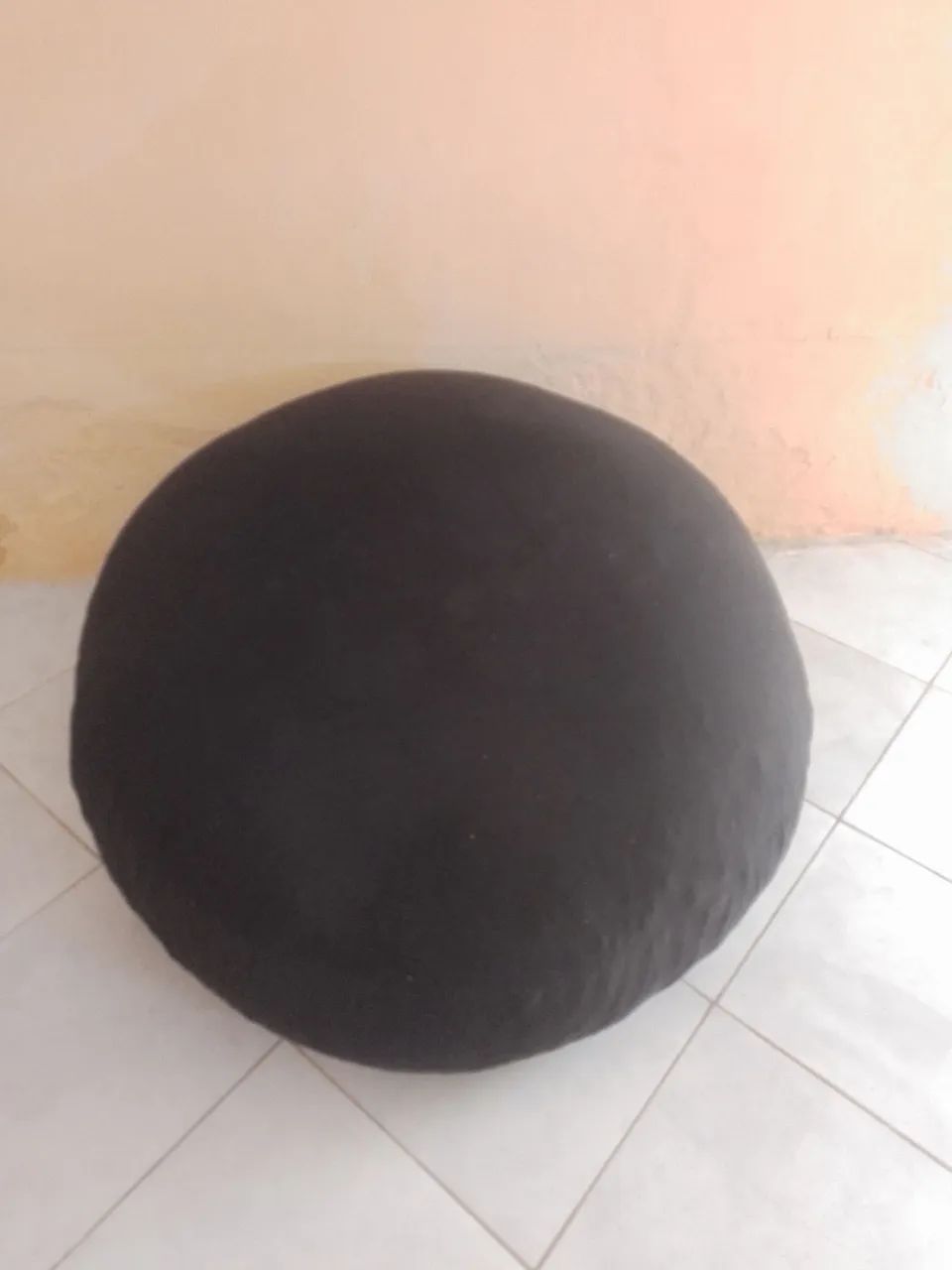 Puff redondo gigante - Foto 4
