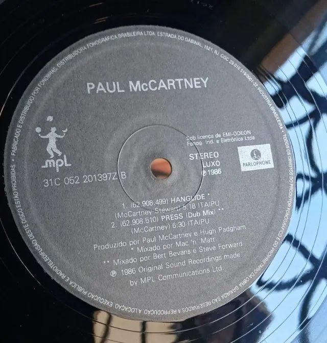 lp single 12" paul mccartney - press - 1986 - Foto 5