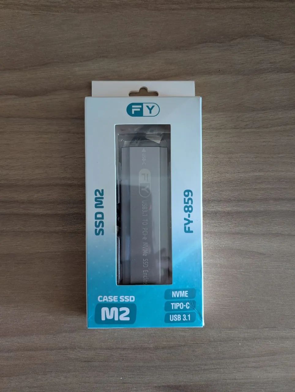 SSD NVMe 1 Terabyte compatível com PS5/PC/Mac  escaneado e sem bad blocks + case externo