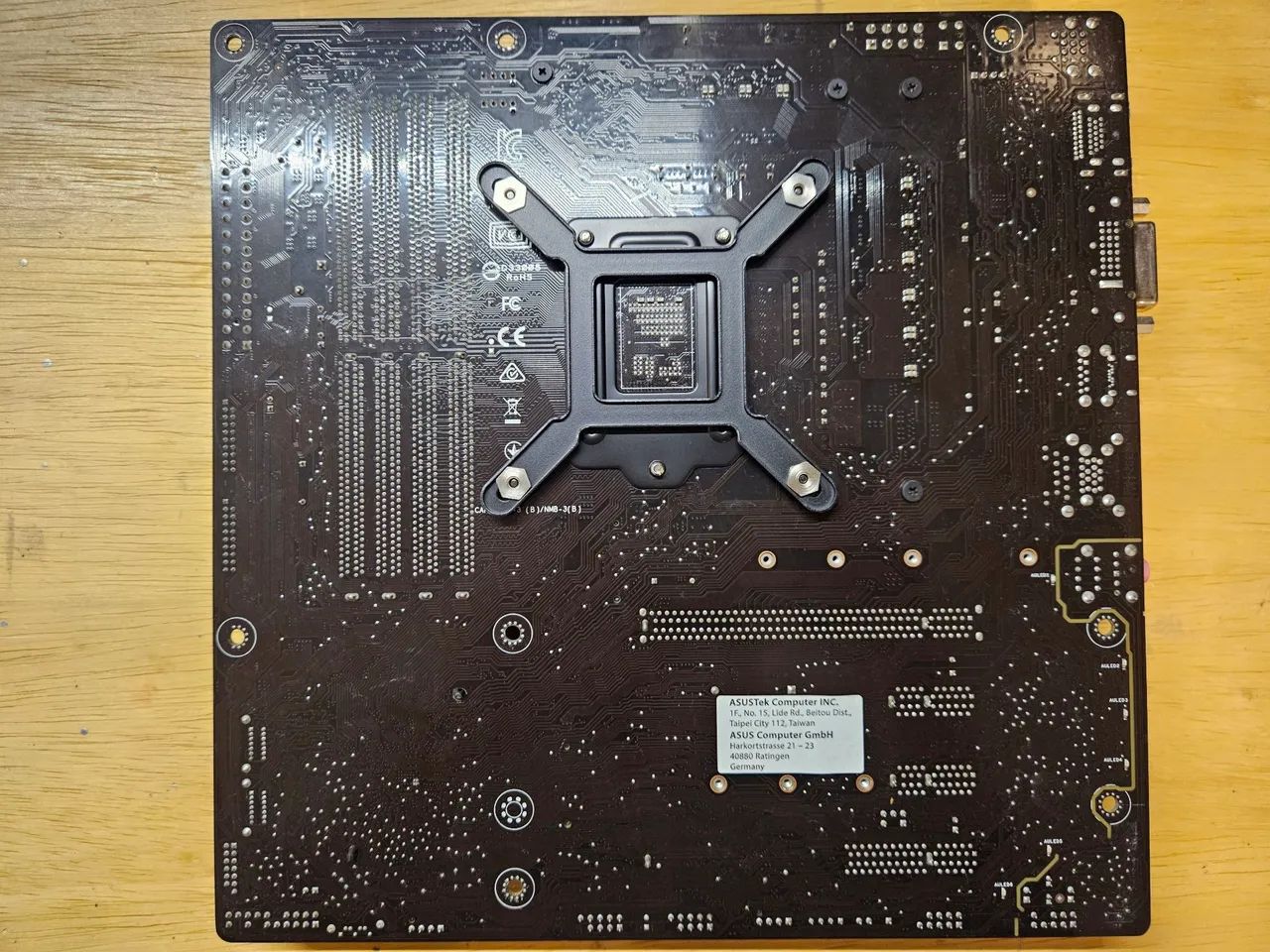 Placa mãe asus prime z490m plus