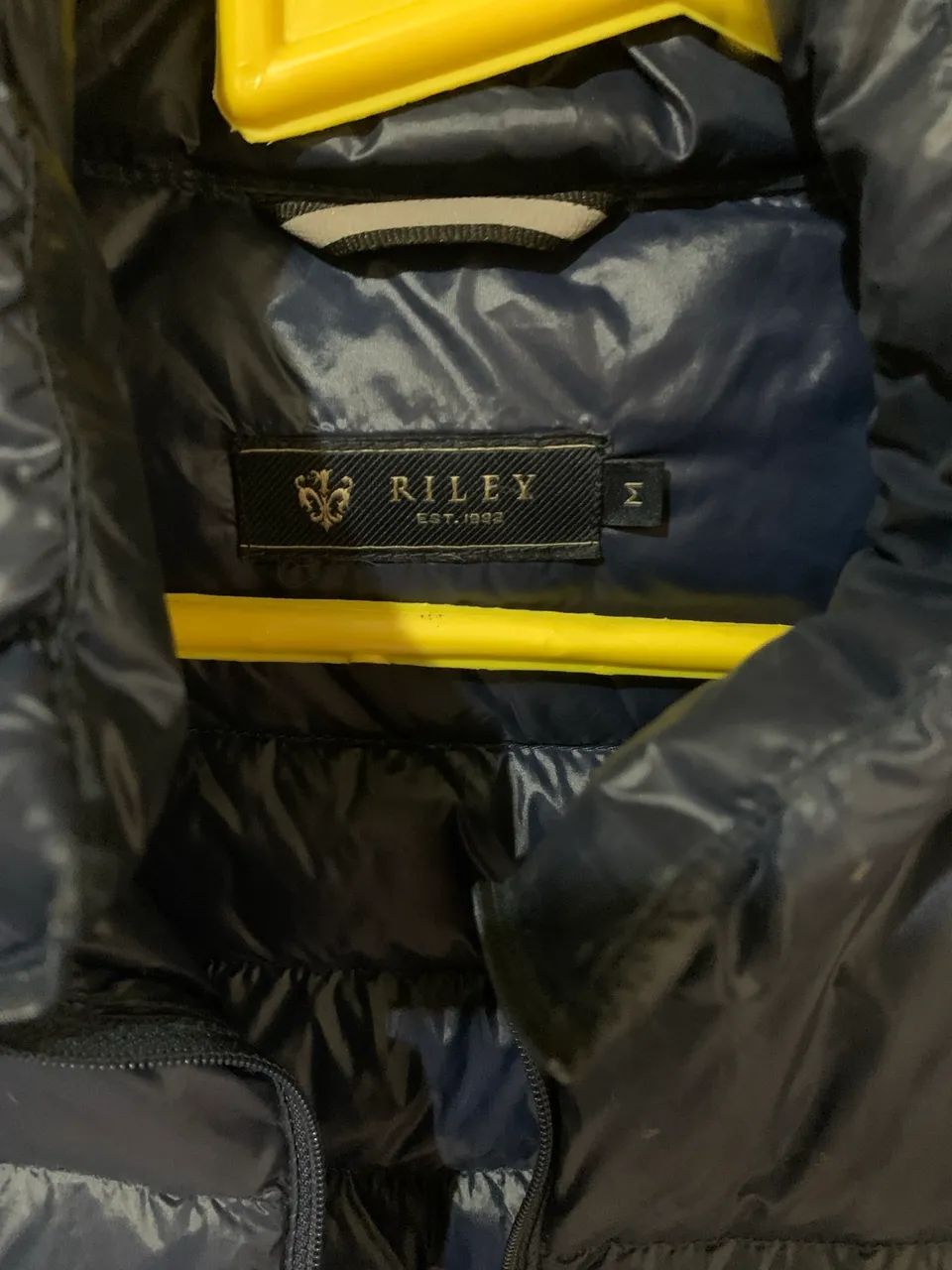 Colete Puffer Masculino Azul M - Foto 3