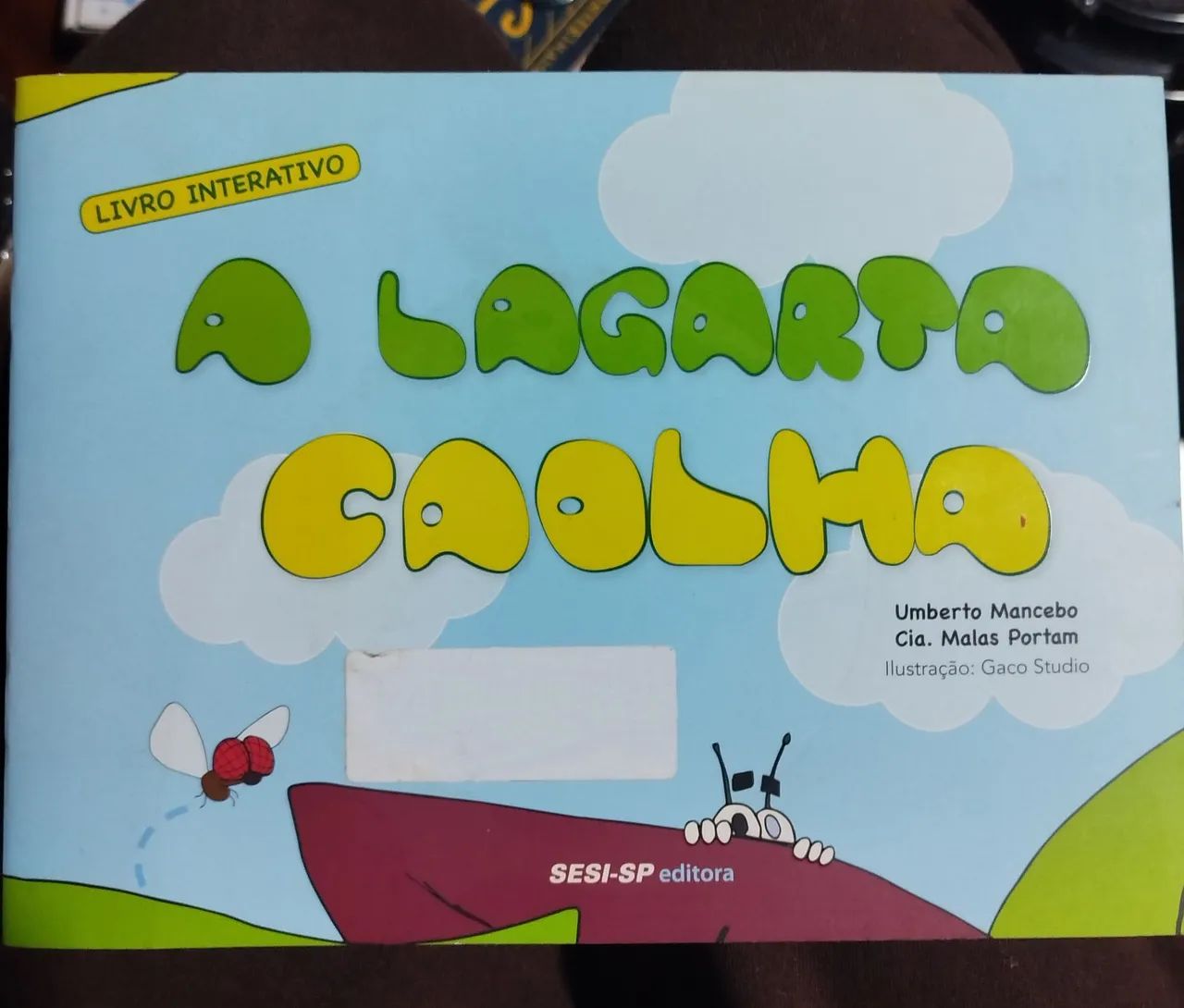 Livro O lagarto caolha