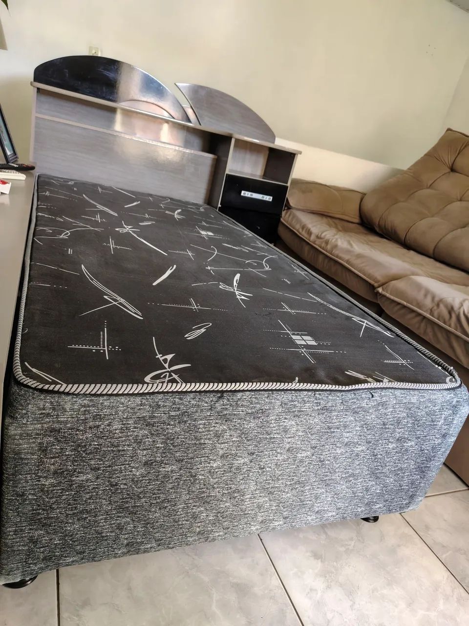 Cama completa solteiro 