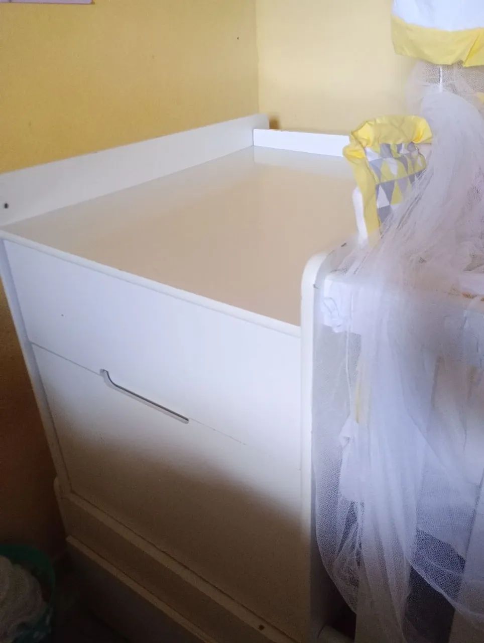 Berço cama com cômoda usado poucas vezes  - Foto 3