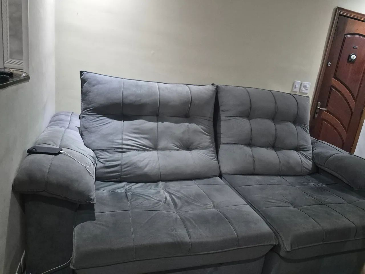 Sofá que vira cama  - Foto 4