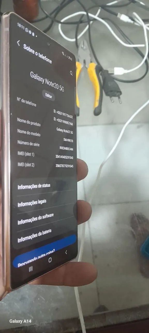 Samsung galaxi note20 5g  - Foto 5