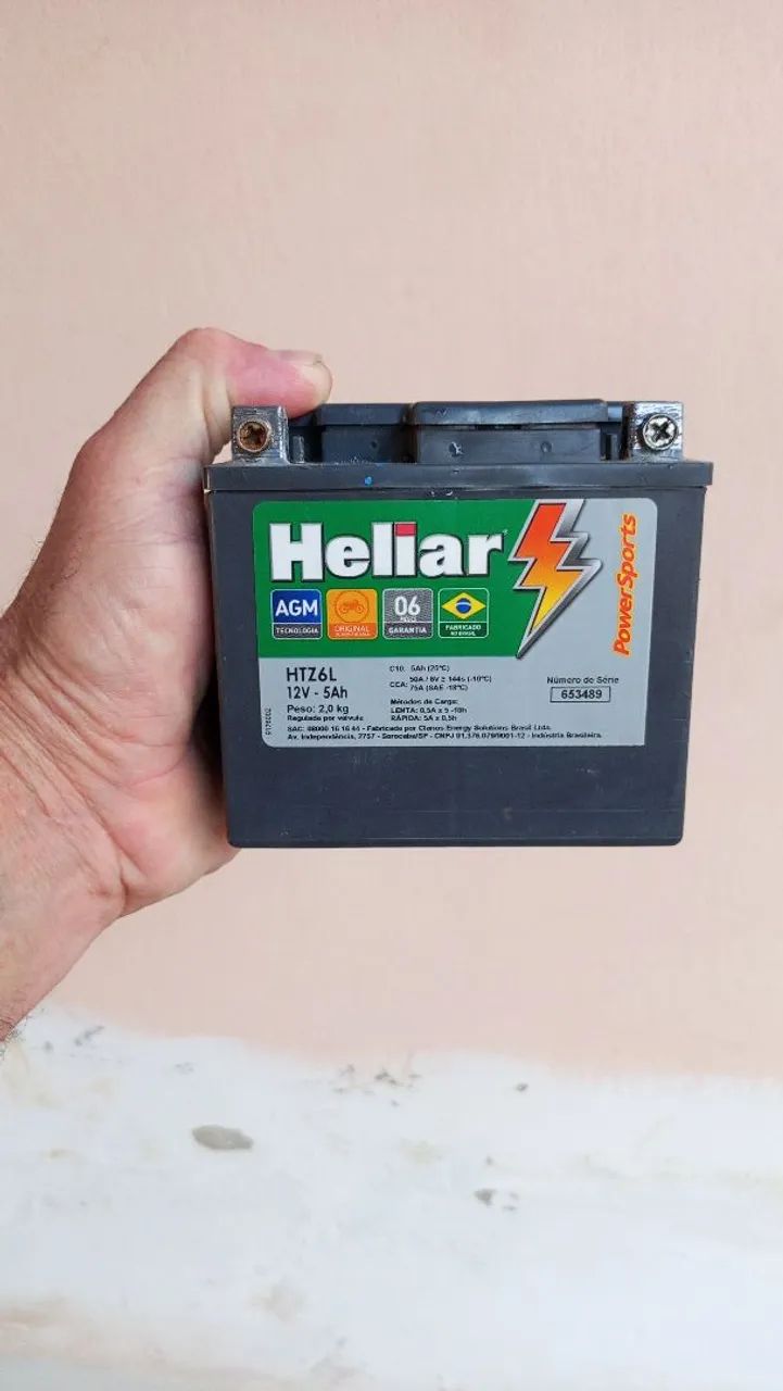Bateria Heliar 