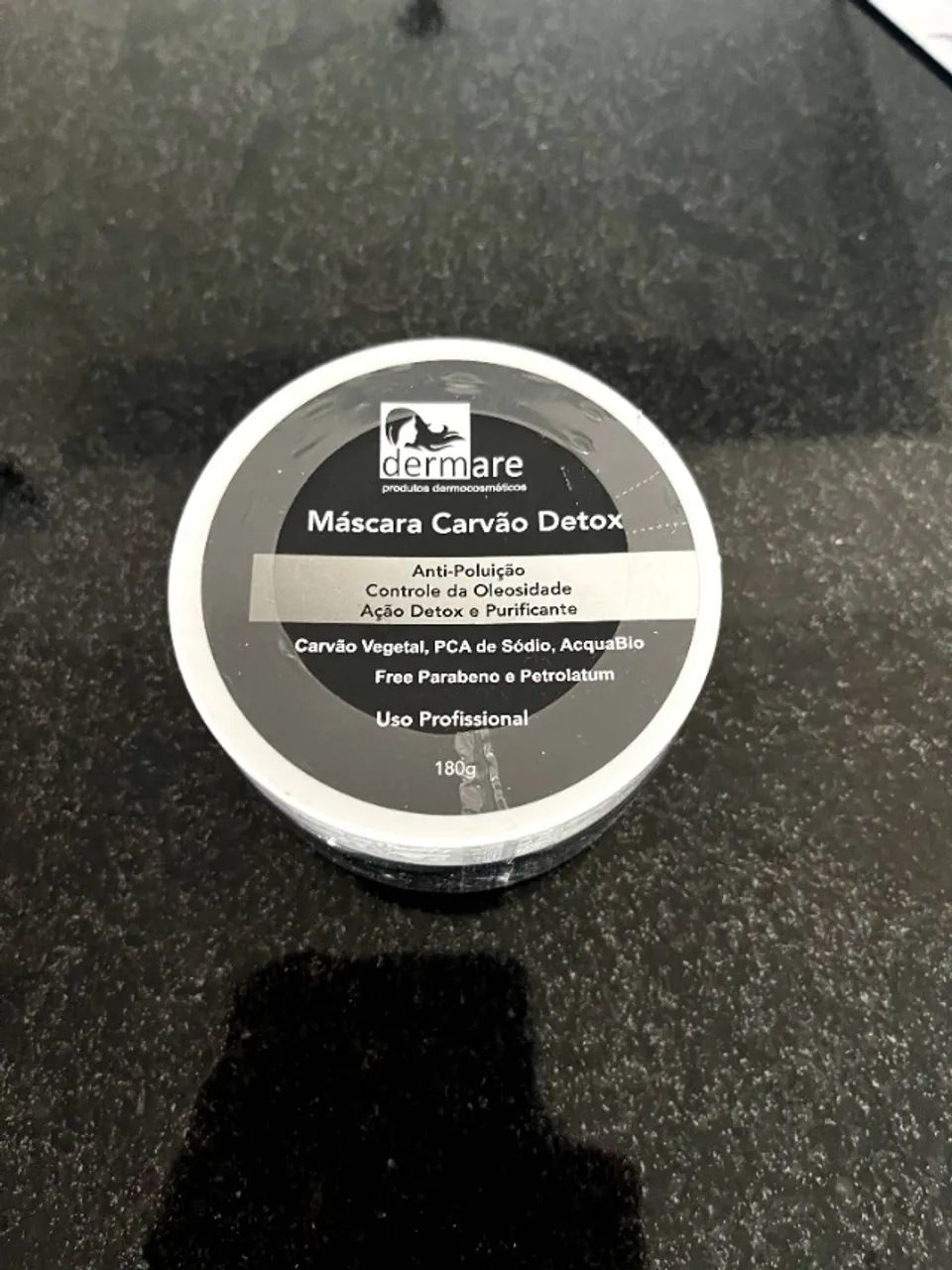 Máscara carvão detox Dermare
