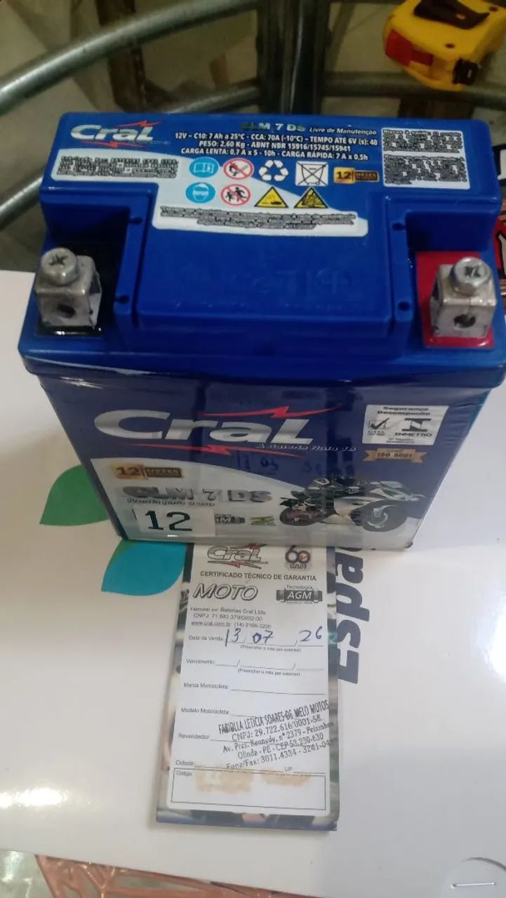 Bateria Cral