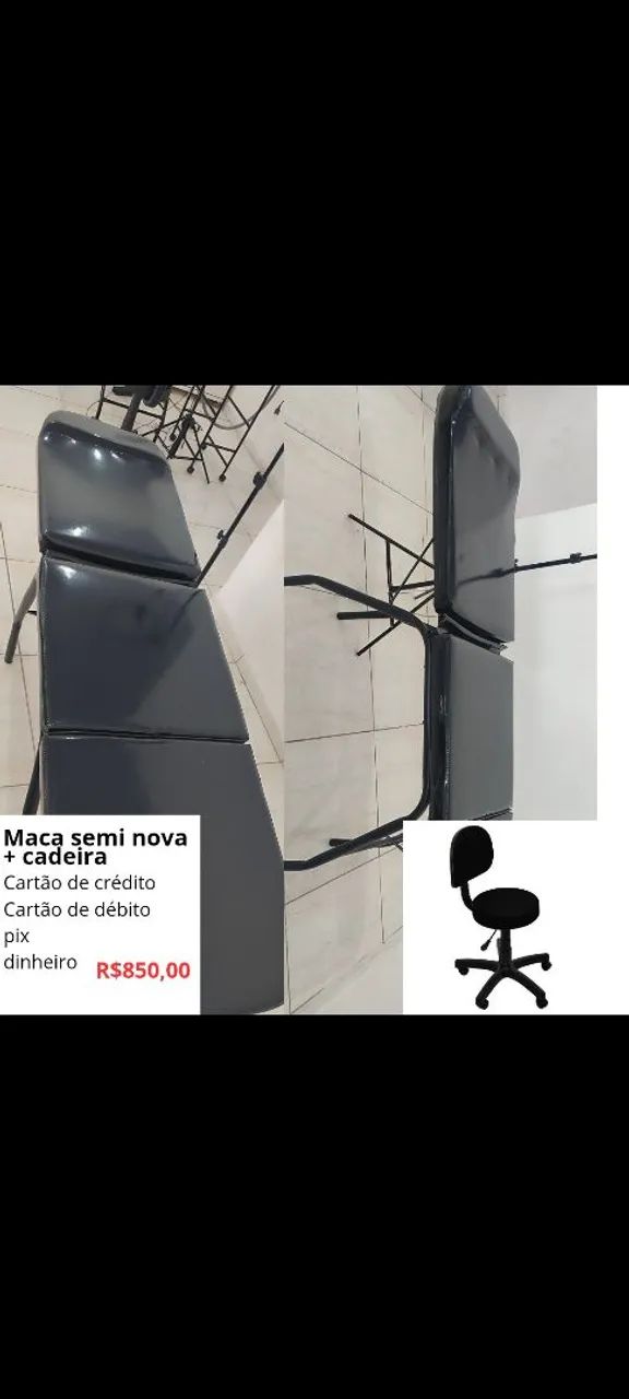 Maca e cadeira