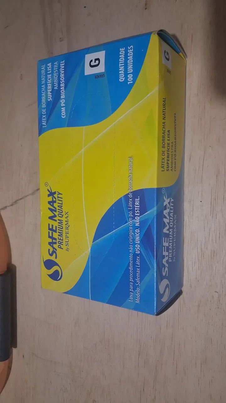 Caixa de luva de látex  - Foto 3