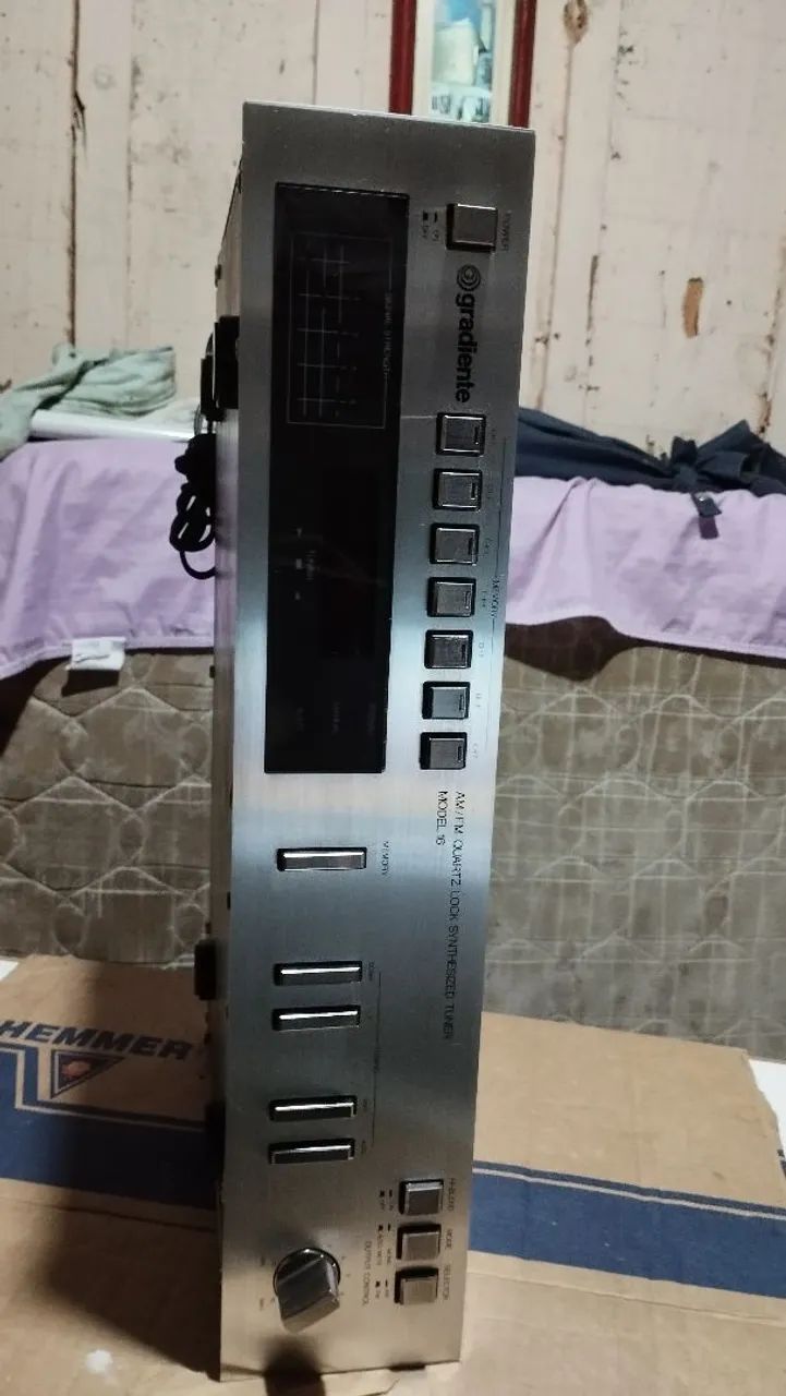 Tuner gradiente model 16 funcionando perfeitamente bem conservado  - Foto 5