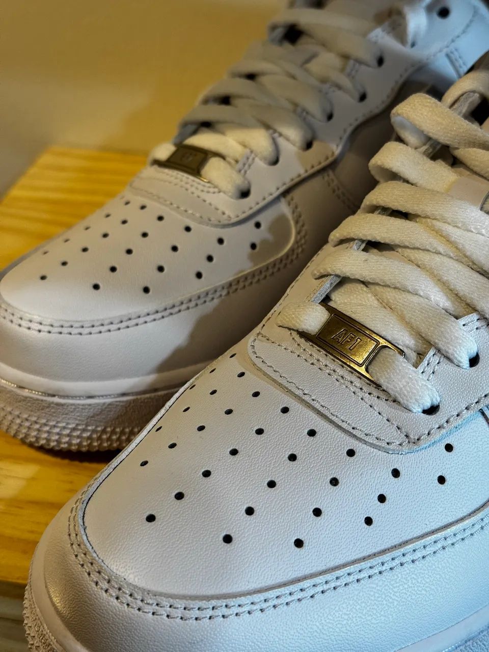 Nike Air Force 1 Triple White - Foto 3