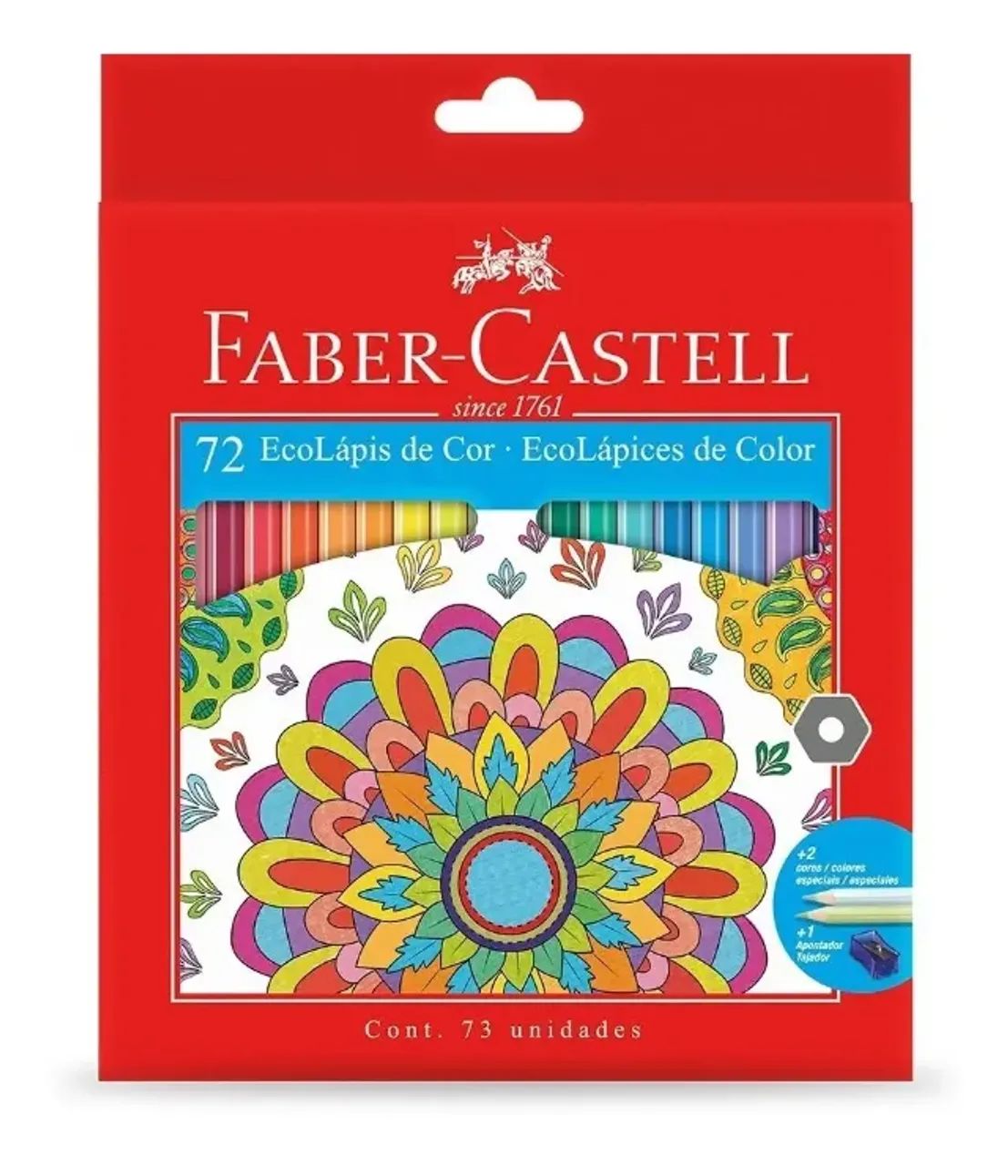 Lápis De Cor 72 Cores Faber Castell - FRETE GRATIS!