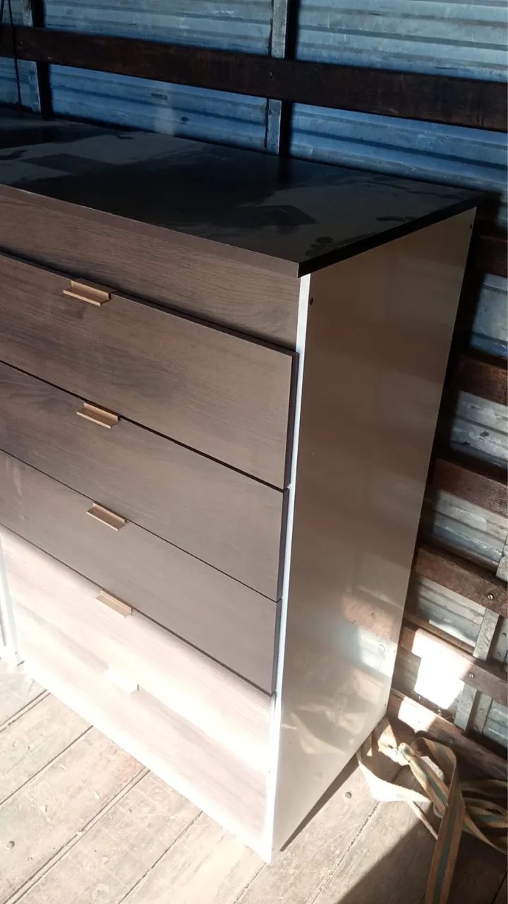 3 Cômoda de 5 gavetas (vai as 3)  - Foto 5