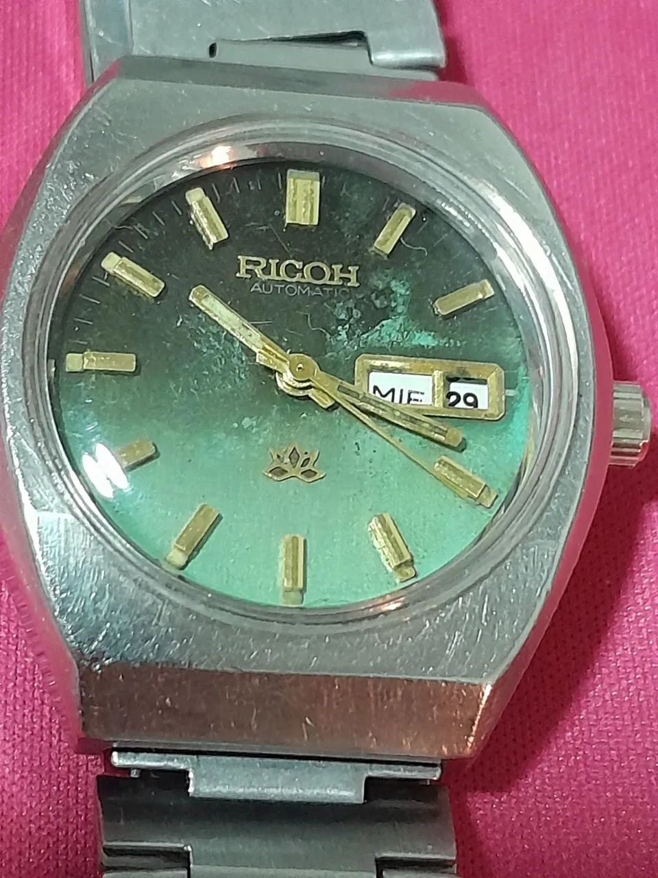 Relógio Ricoh Automático vintage 