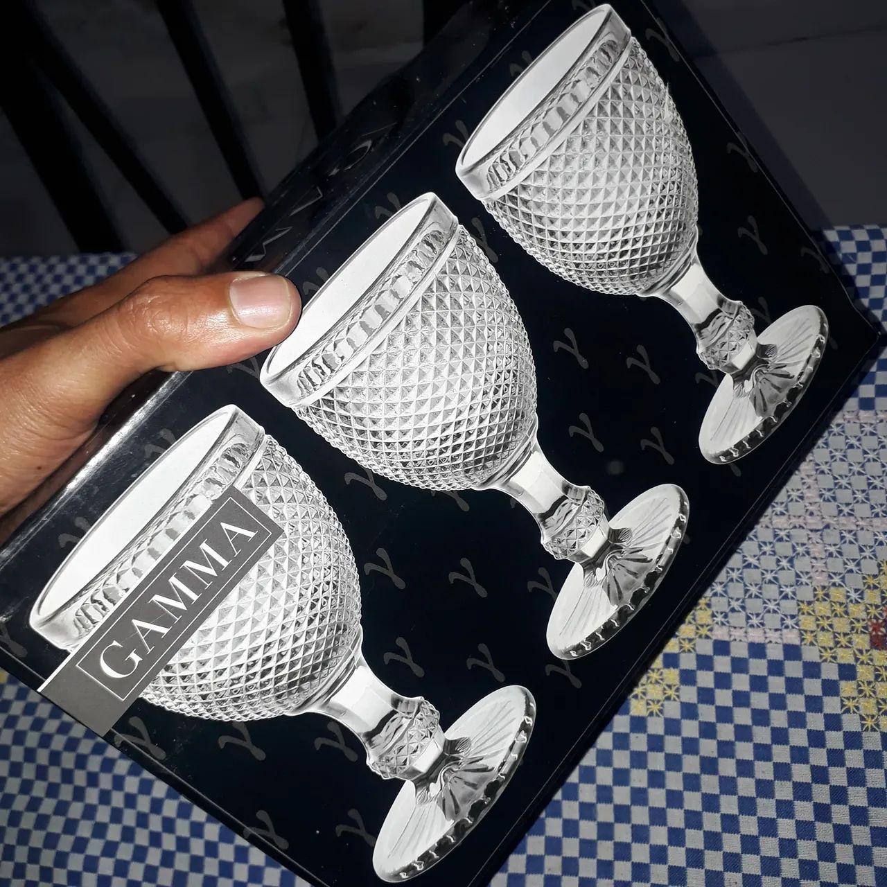 Conjunto de Taças de Vidro - Gamma (6 peças) - NOVAS - Foto 2