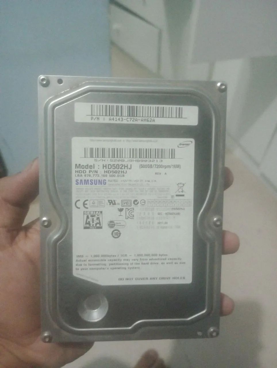 HD de 500gb
