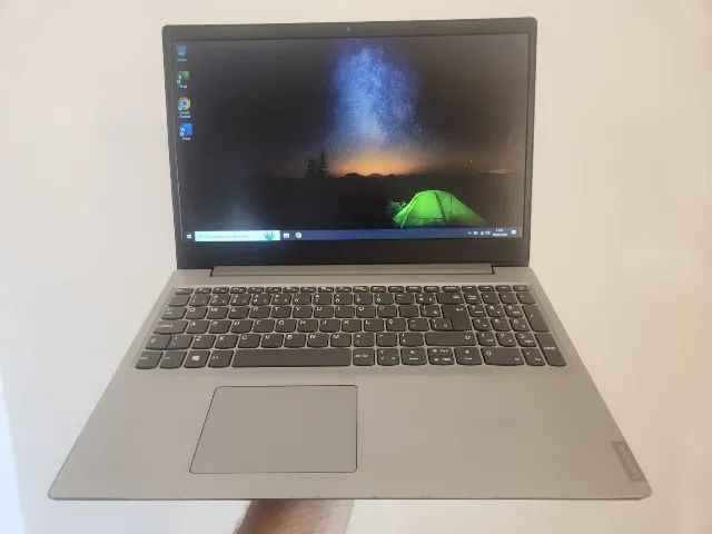 Notebook Lenovo Core i5 Oitava Geração Tela 16 Polegadas SSD 8GB RAM DDR4