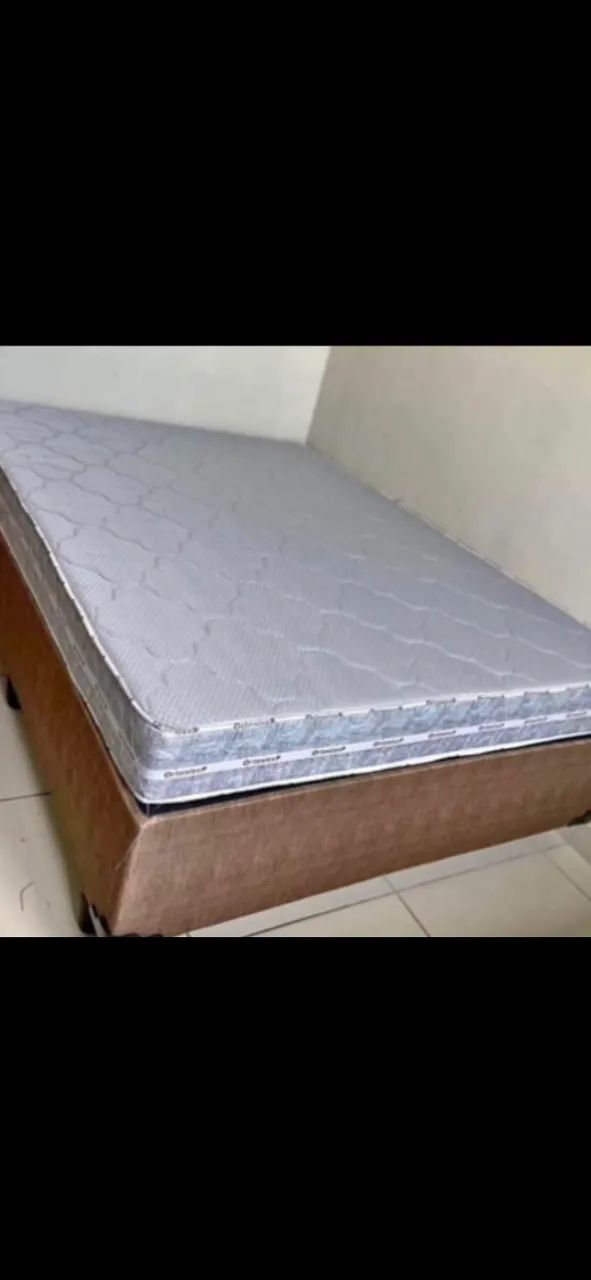 Cama casal colchão d33 