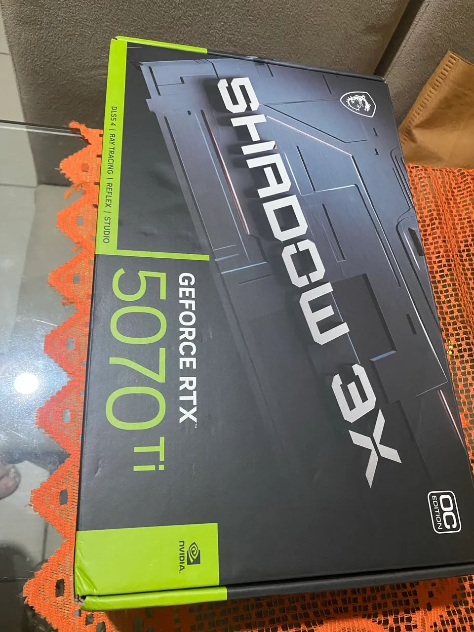 Placa de Vídeo RTX 4070 Gaming X TRIO 12G MSI NVIDIA GeForce, 12 GB GDDR6X - Foto 3