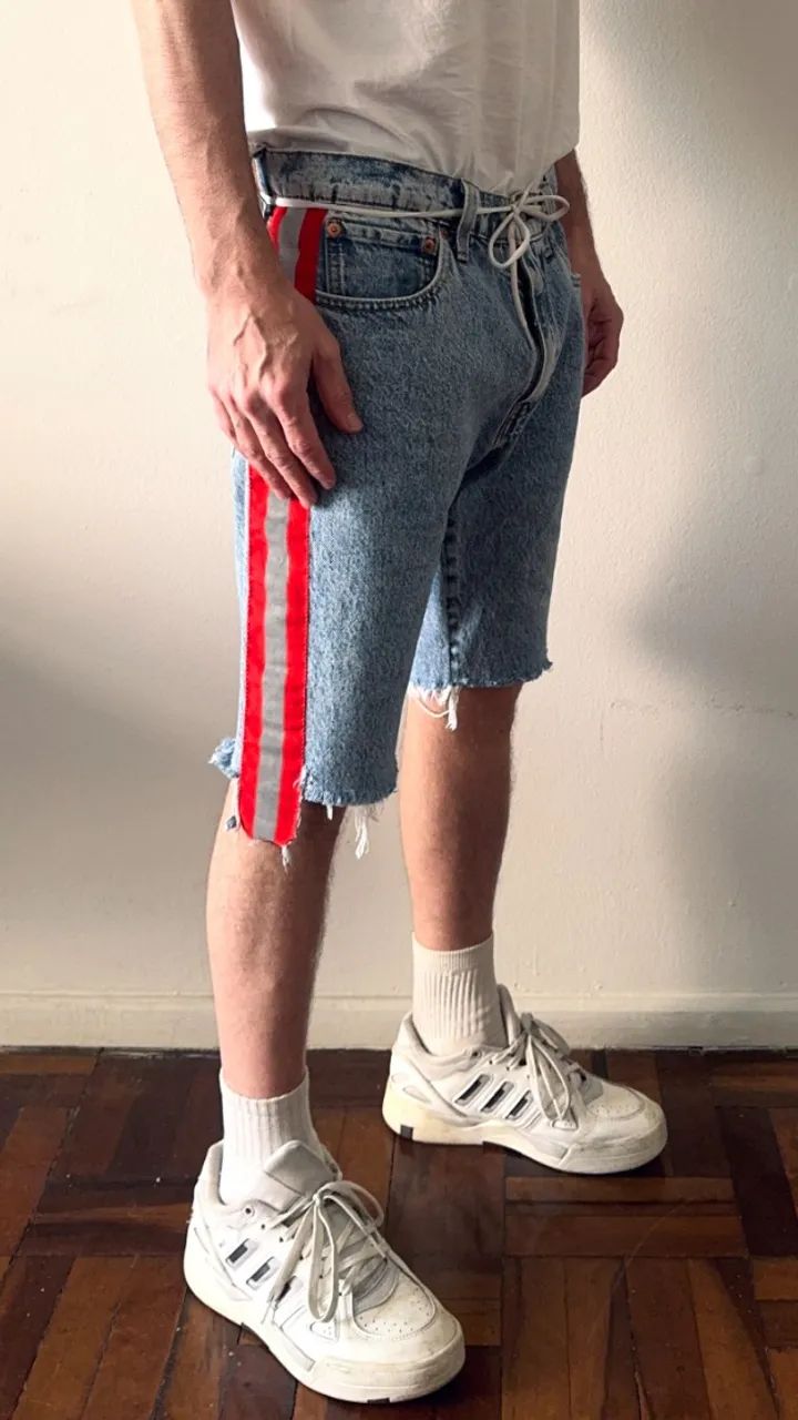Bermuda Levi's Premium Customizada Original Tam. 40